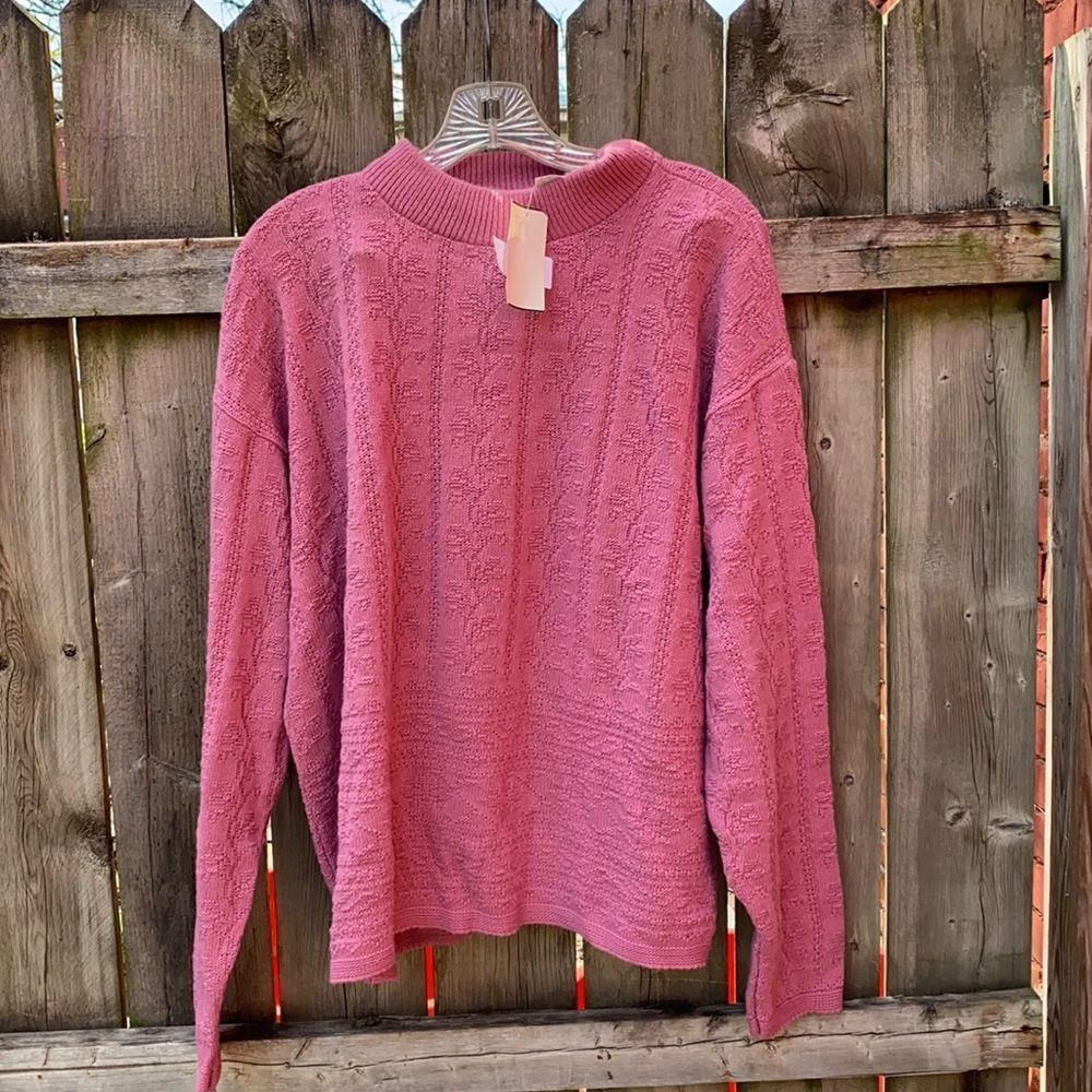 Carly Blake pink sweater sz. 2X NWT